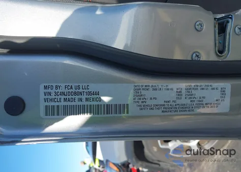 2022 Jeep Compass Trailhawk 4X4 from USA, damaged, VIN 3C4NJDDB0NT105444